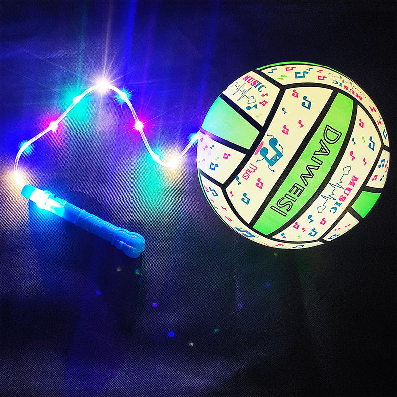 Luminous Swing Ball Fitness Ball, Inflatable Bouncy Ball